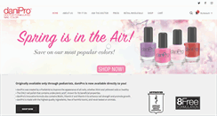 Desktop Screenshot of danipronails.com